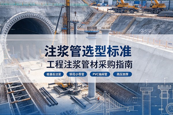 北票注浆管选型标准