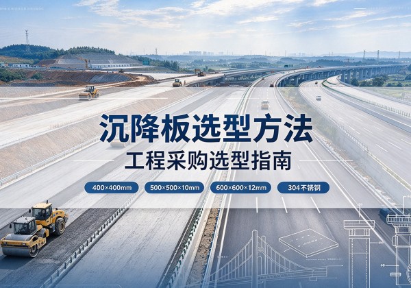 北票沉降板选择方法
